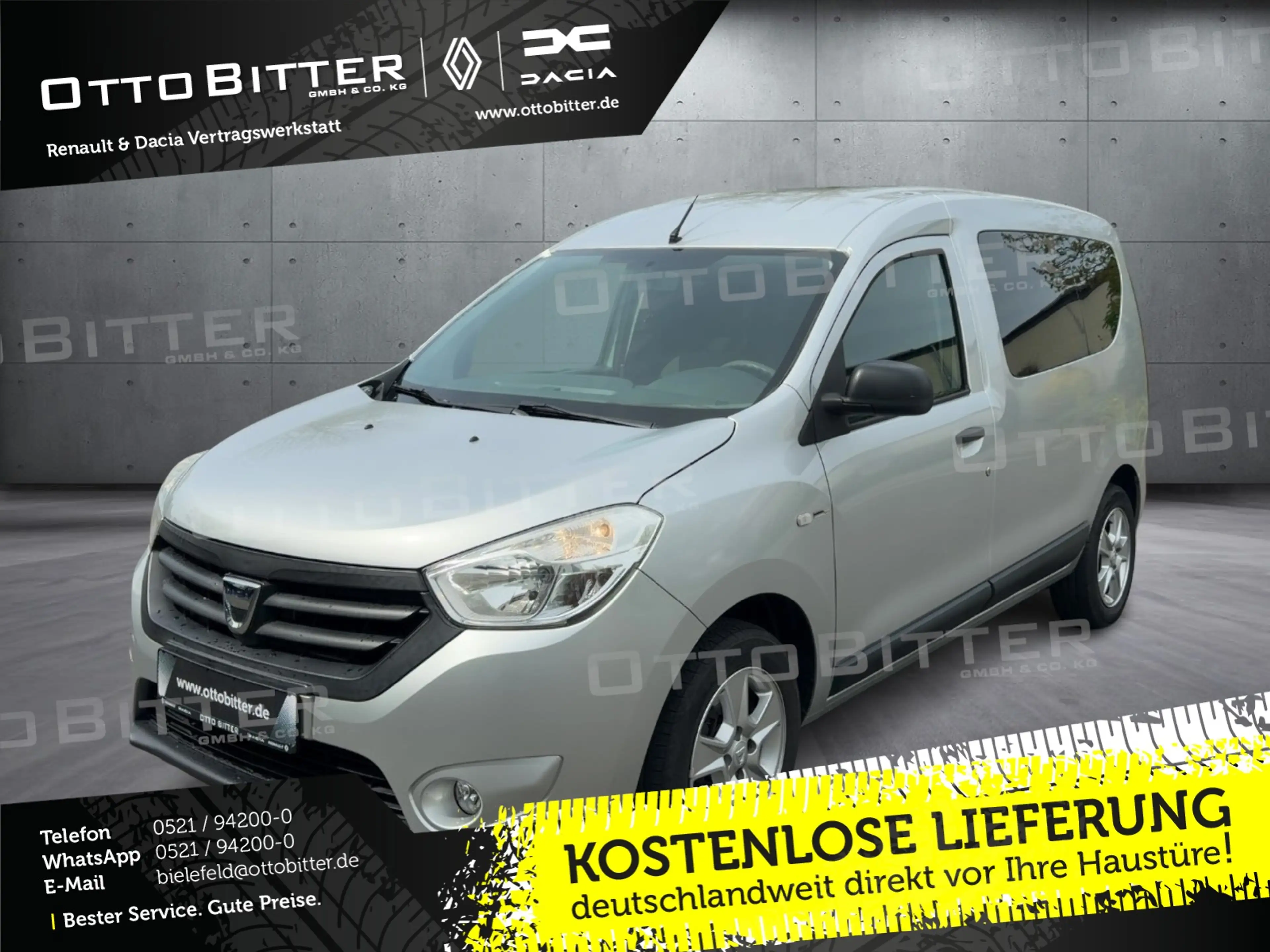 Dacia Dokker SCe100 Ambiance 5-Sitzer KLIMA/WINTERRÄDER