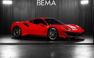 Pista V8 Biturbo 720ch | Immat France Rosso Corsa Sièges Racing Carbone Système Lift Échappement Titane 30 000 km Bande N