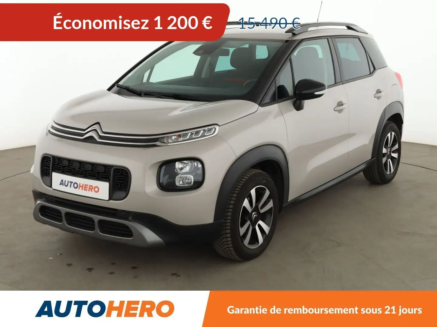 Citroen C3 Aircross 1.5 Blue-HDi Shine EAT6 Beige - 1