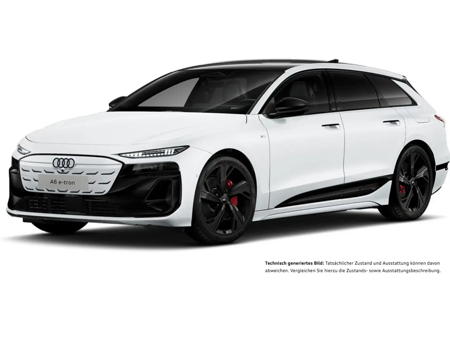 Audi A6 e-tron Avant quattro S LINE PANO B&O AHK LM21 Weiß - 2