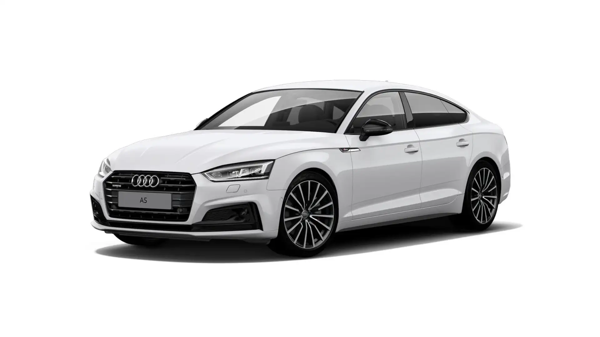 Audi A5 Sportback S line TFSI quattro s-tronic Black Editi Blanc - 1
