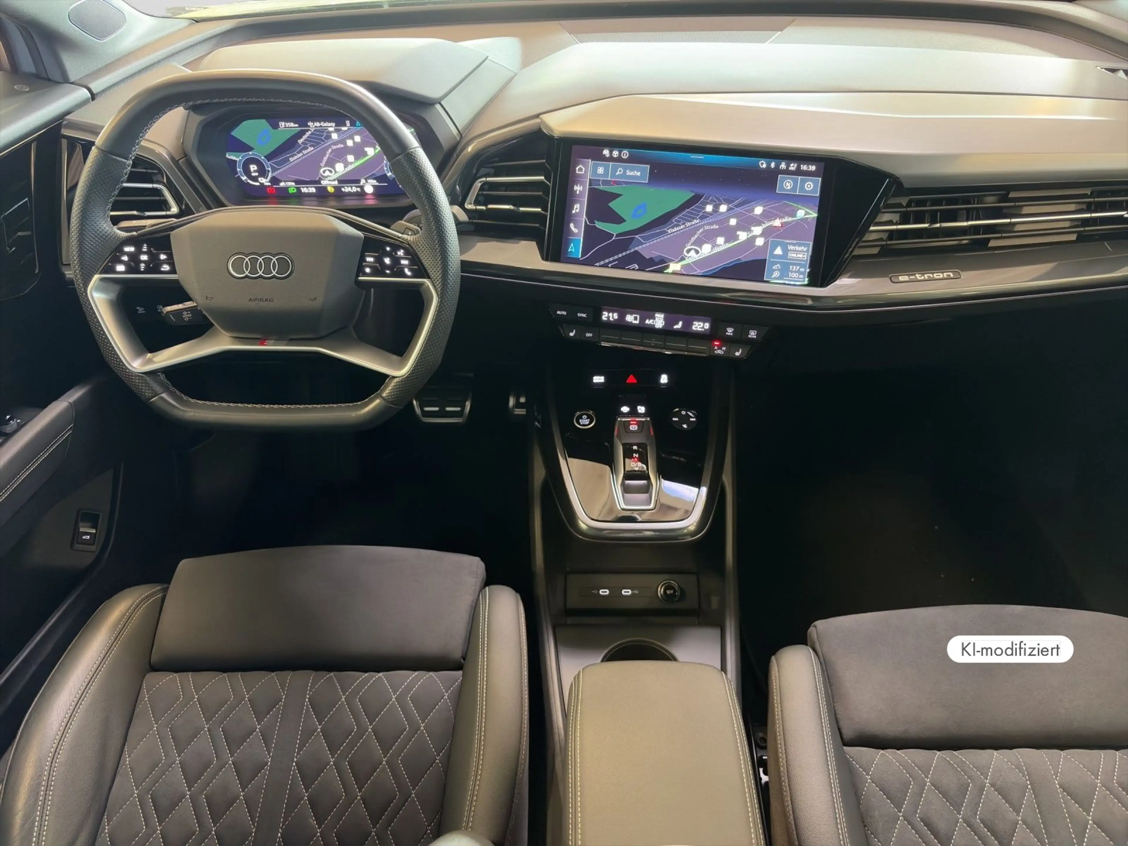 Audi Q4 e-tron advanced 40 S Line Interi *M — photo 3