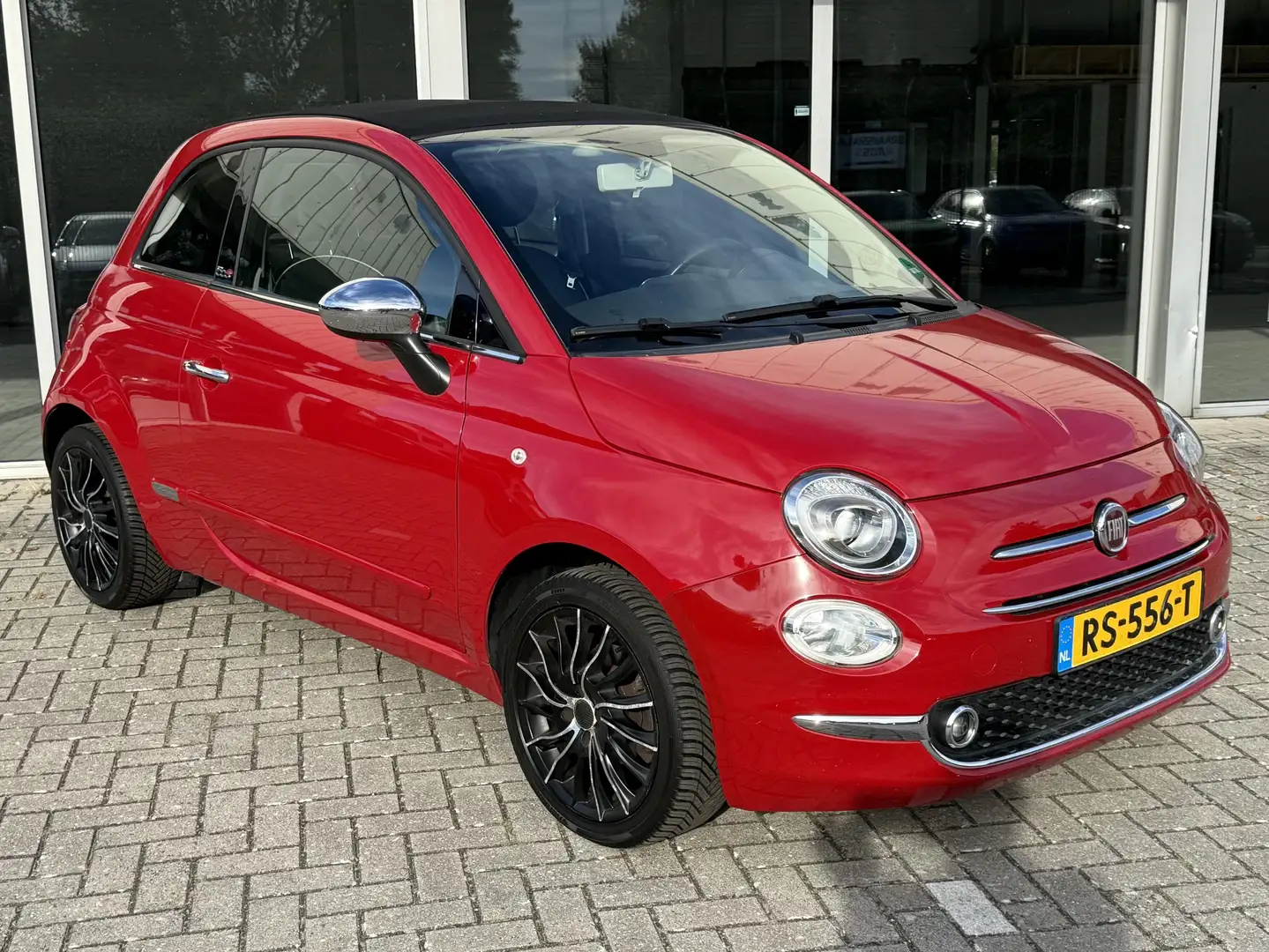 Fiat 500 1.2 Lounge - Cabriolet - 4 cilinder - Navigatie Rouge - 2
