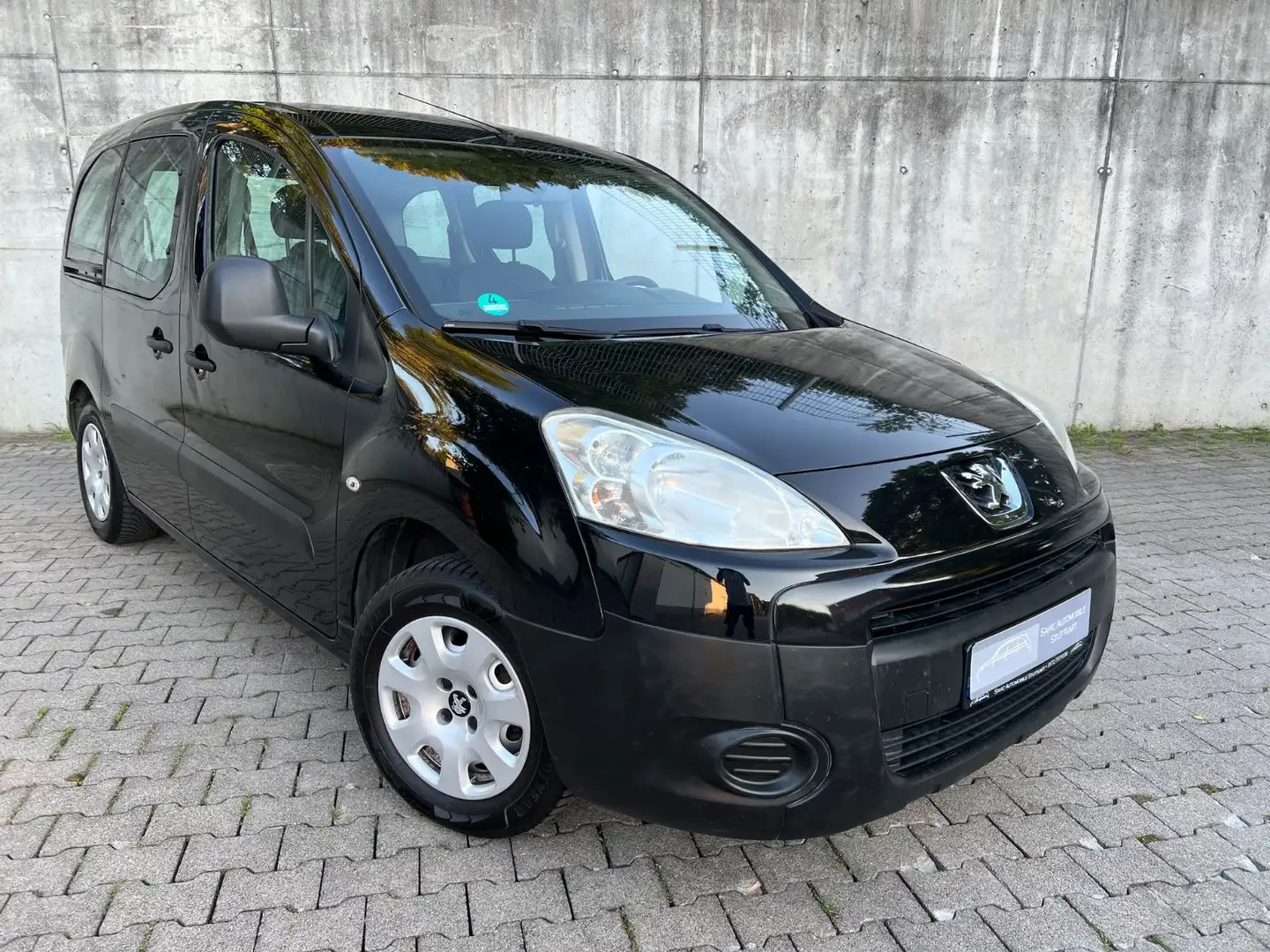 Peugeot Partner 1.6 HDi *1.Hand*2xSchiebetüren*EU5 Schwarz - 1