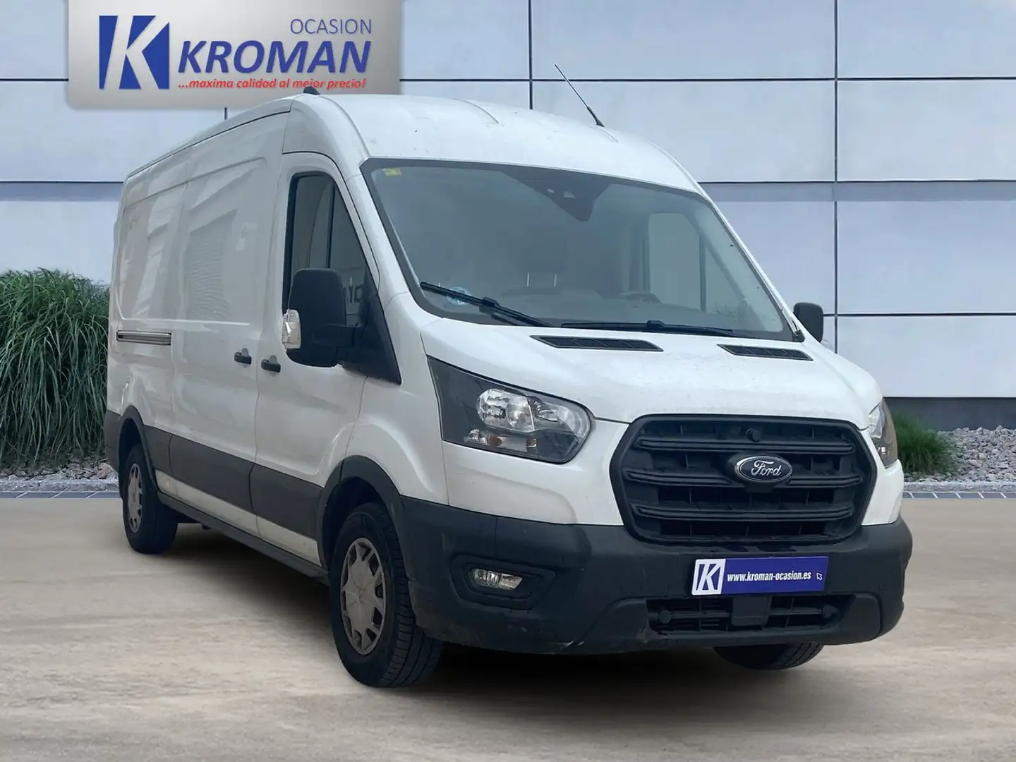 Ford Transit 2.0 TDCi V320 350L3H2 Van Trend 130cv Білий - 1