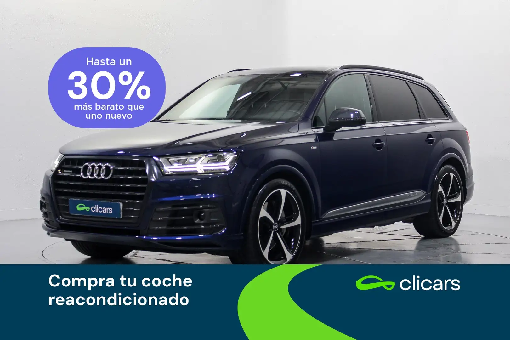 Audi Q7 3.0TDI sport quattro tiptronic 200kW Azul - 1