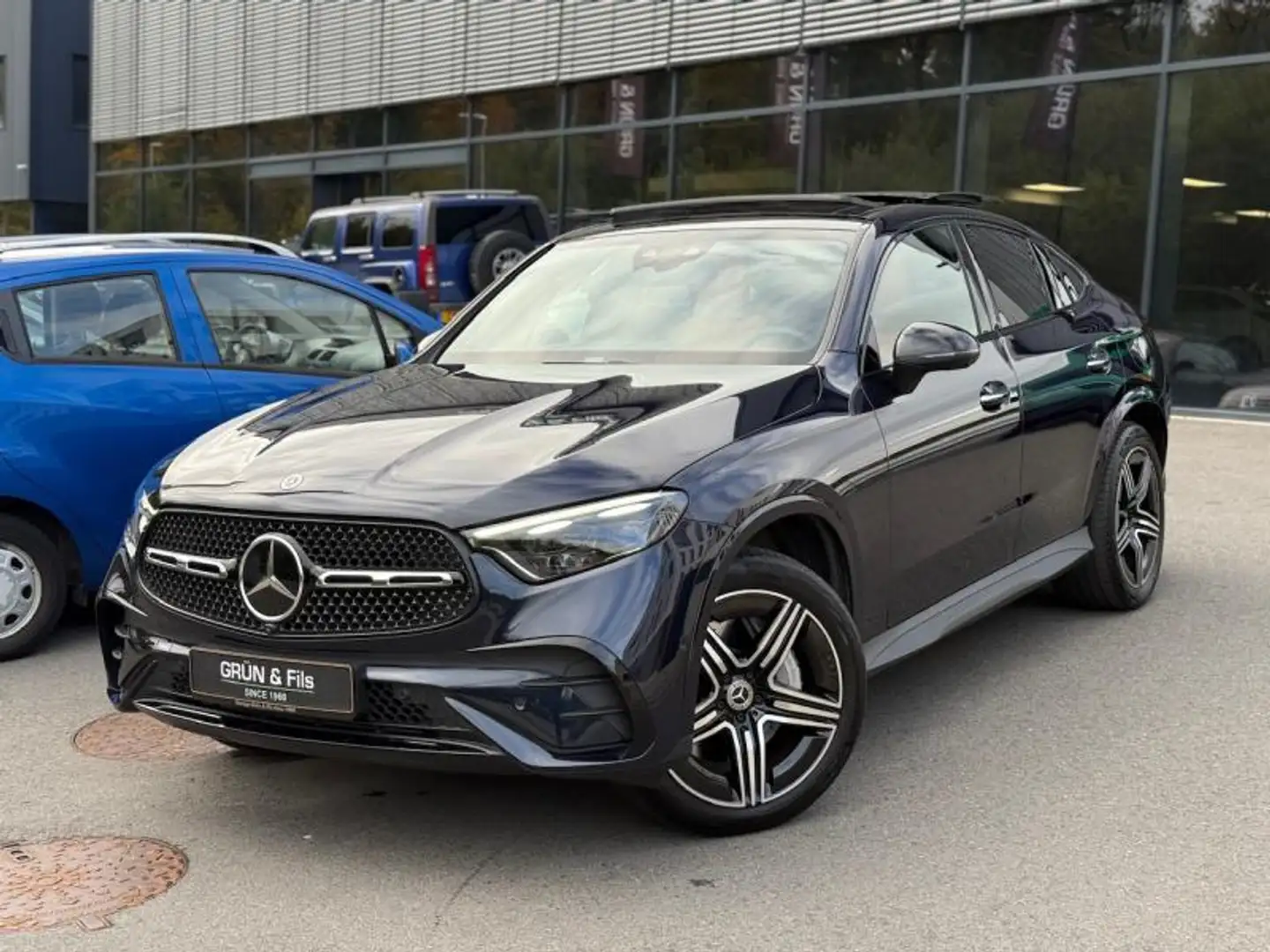 Mercedes-Benz GLC 300 e AMG Line Coupe *UPE 102913 Bleu - 2