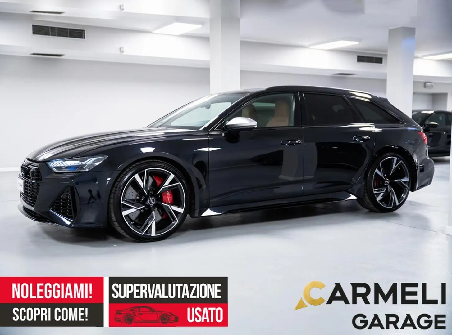 Audi RS6 AVANT 4.0 TFSI MHEV V8 quattro Tiptronic -IVA Schwarz - 1