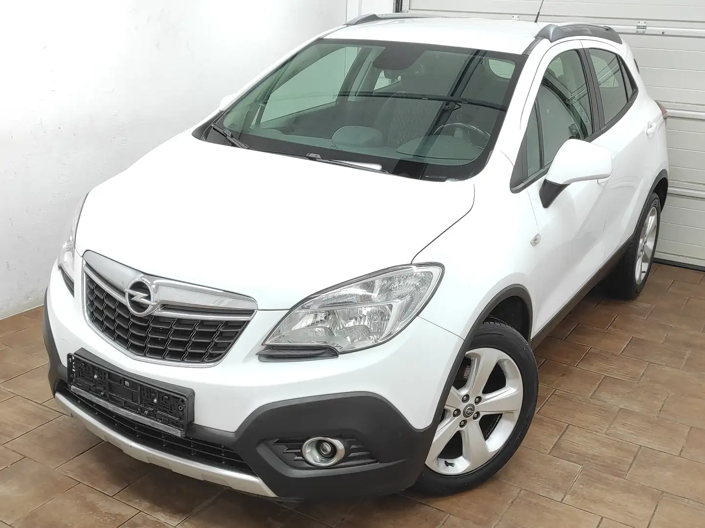 Opel Mokka 1.7 CDTI 4X4 ALLRAD KLIMA TEMP BC EURO-5 ecoFlex Weiß - 2