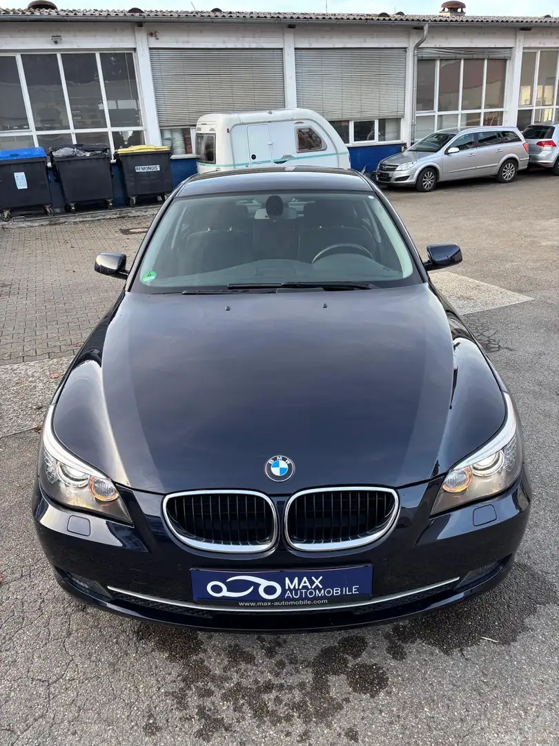 BMW 520 520i 1. Rentnerhand nur 74400KM Blau - 2
