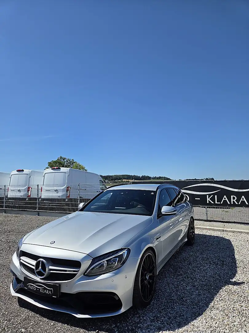 Mercedes-Benz C 63 AMG T Aut. * Burmester *780PS* Silber - 2