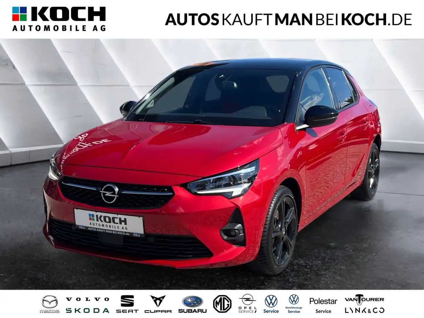 Opel Corsa 1.2 Direct Injection Turbo GS Line LED Klima Rot - 1