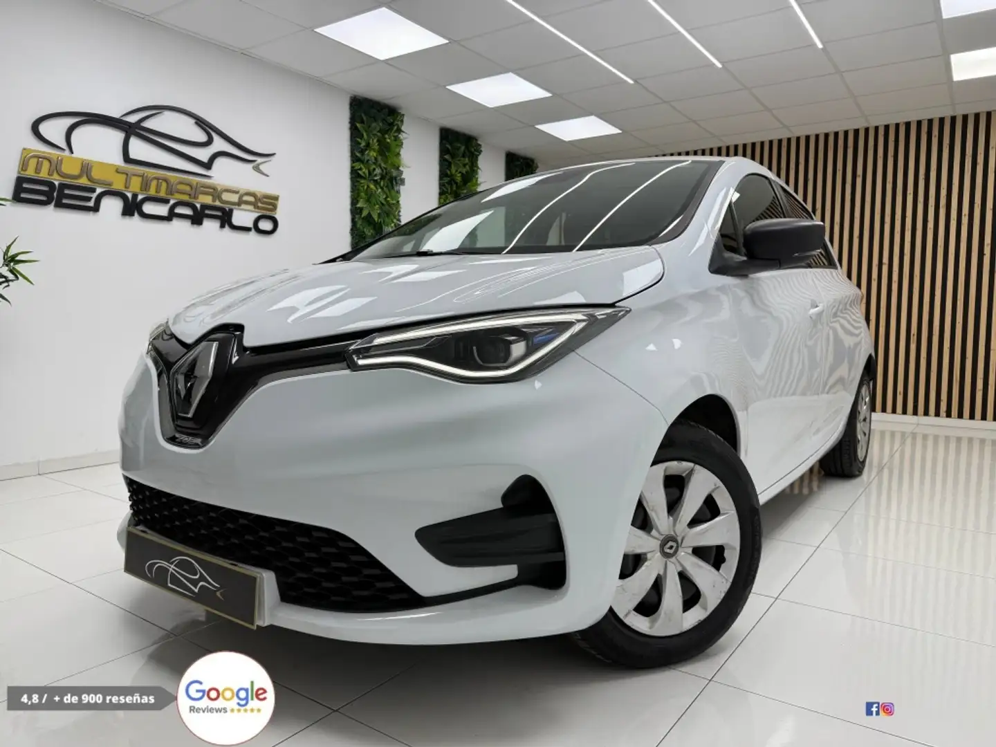Renault ZOE Life 40 R110 80kW Blanco - 2
