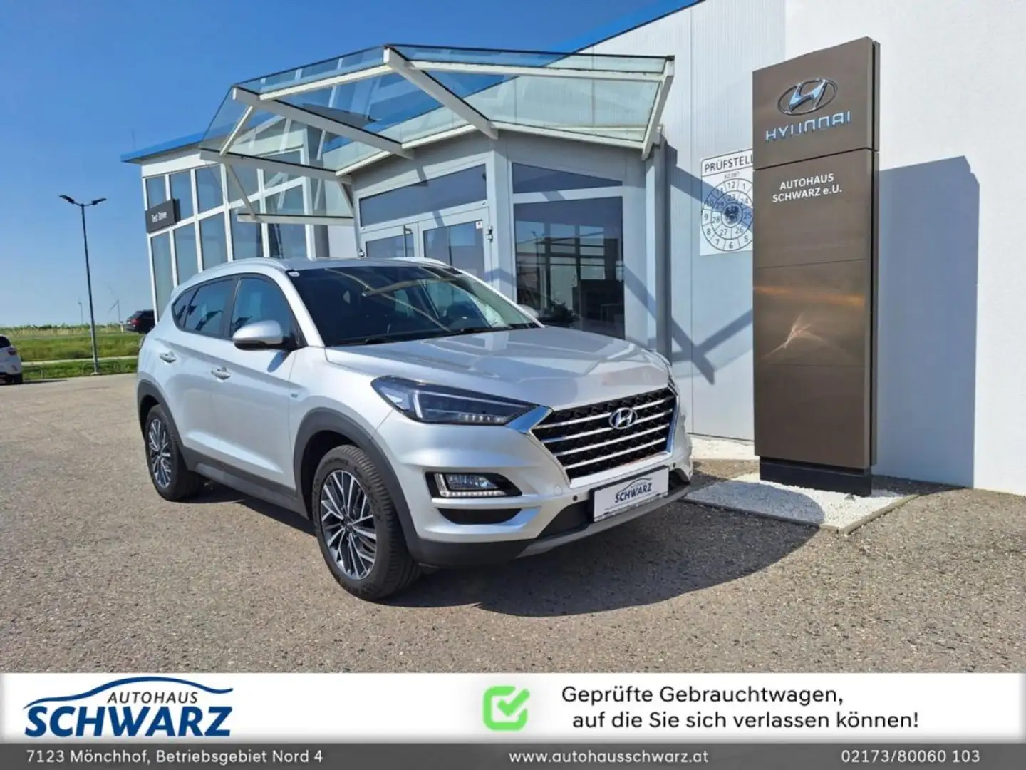 Hyundai TUCSON 1,6 CRDi Level 4 Silber - 1
