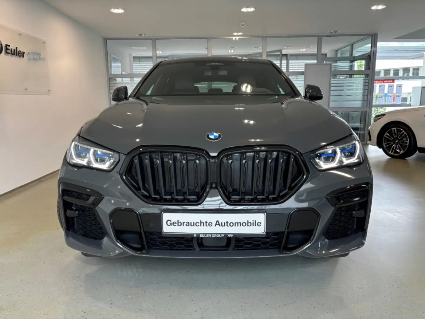 BMW X6 xDrive 40d M-Sport 360 HUD Laser ACC Iconic Glow Grau - 2