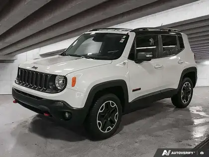 White 2016 Jeep Renegade SUV / Crossover Four-Wheel Drive Automatic