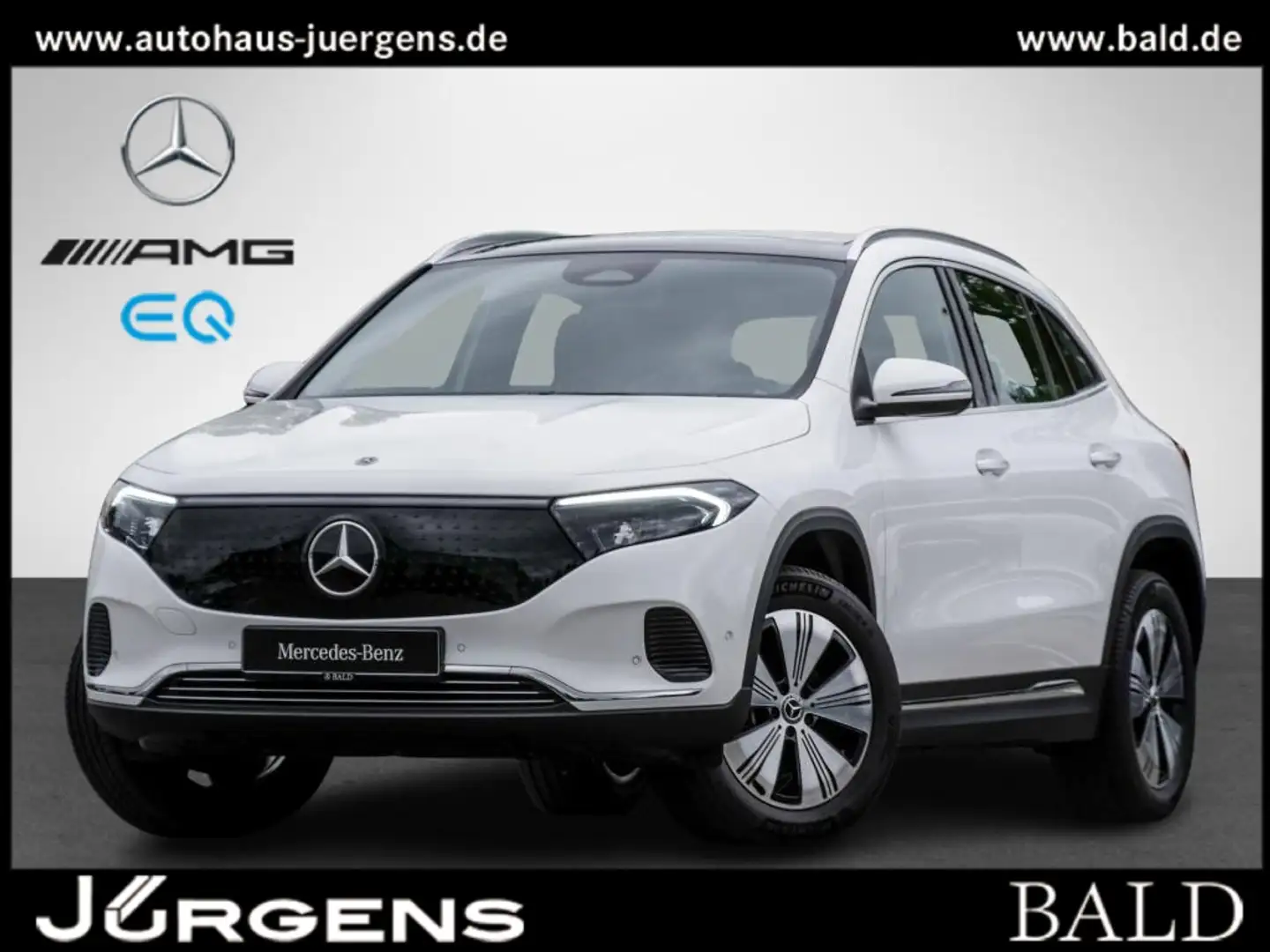 Mercedes-Benz EQA 300 4M Progressive-Advanced/LED/Pano/Burm/18 Weiß - 2