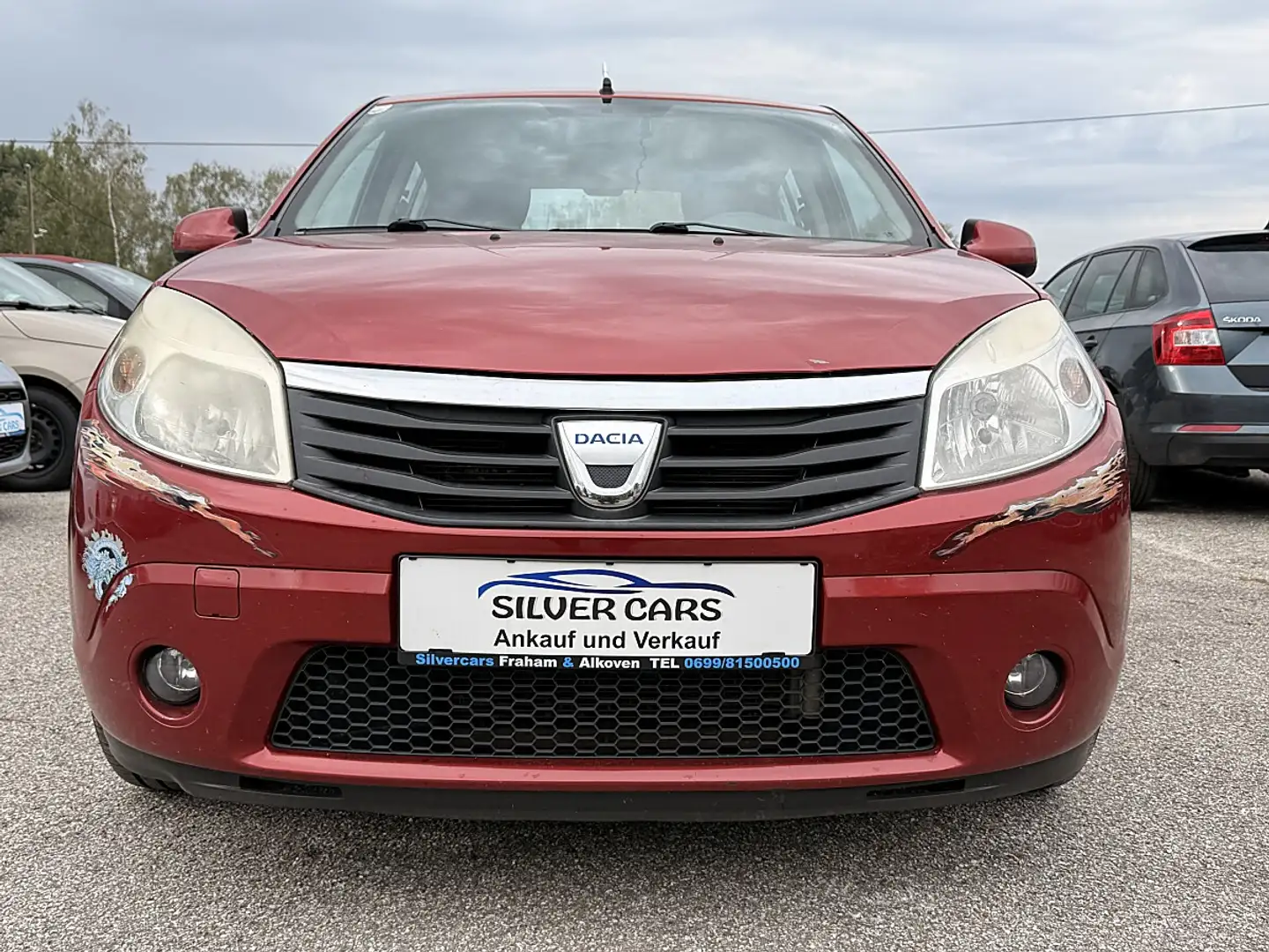 Dacia Sandero Ambiance 1,2 16V Rot - 1