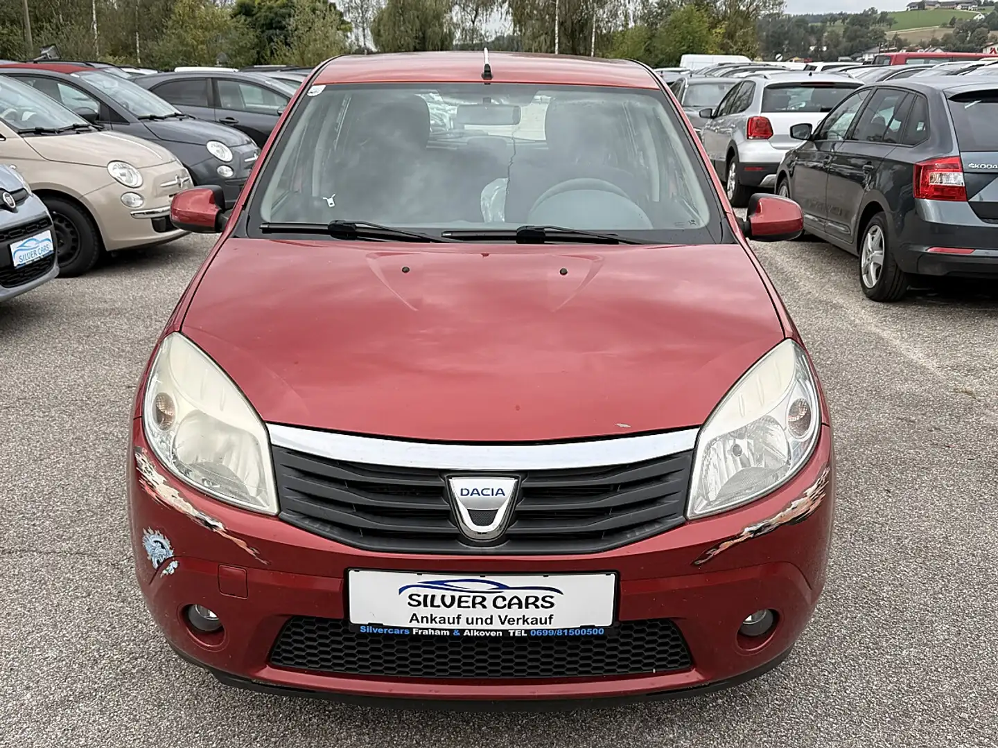 Dacia Sandero Ambiance 1,2 16V Rot - 2