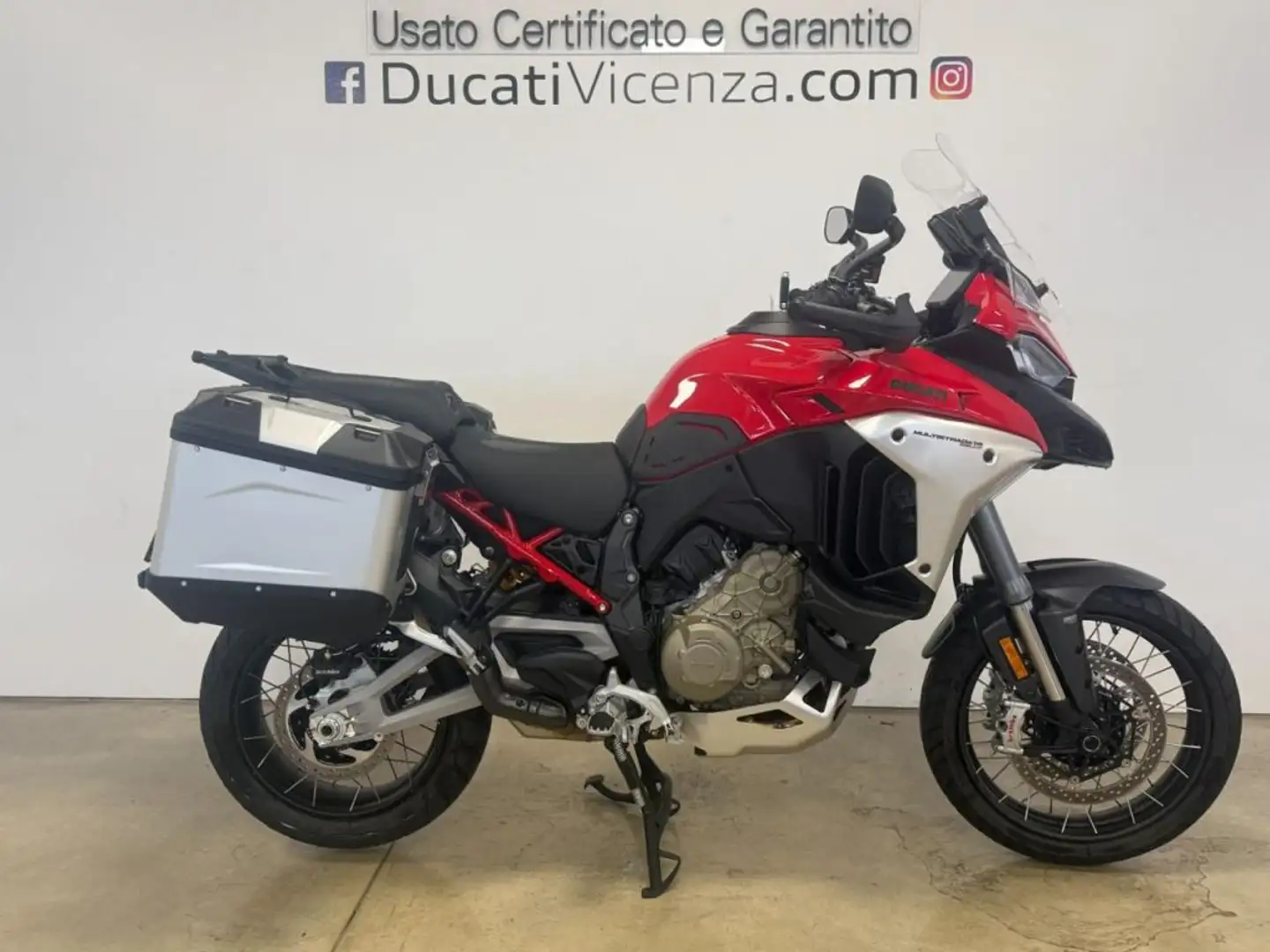 Ducati Multistrada V4 S RALLY FULL RED 2025 Rosso - 1
