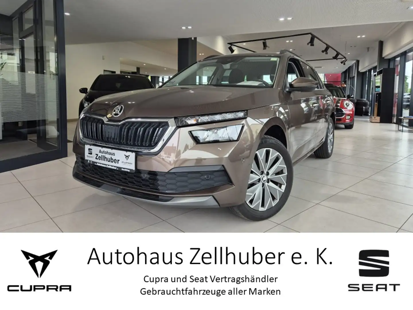 Skoda Kamiq 1.0 TSI DSG Clever *ACC*Navi*Kamera*Shz* Braun - 1