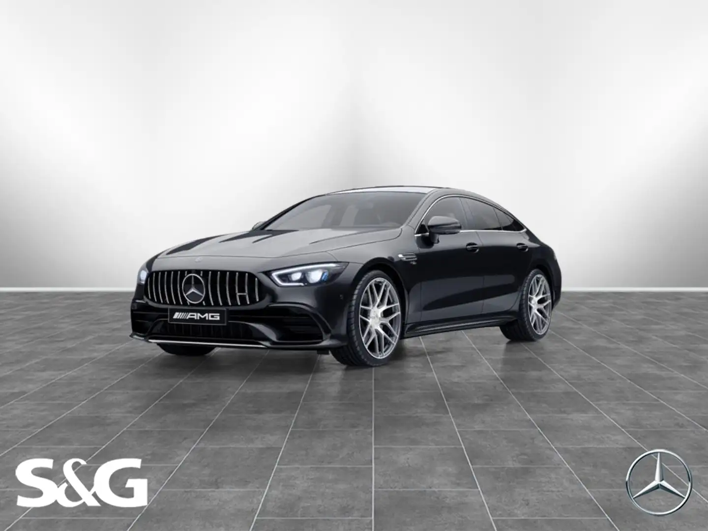 Mercedes-Benz AMG GT 4M PANORAMA+BURMESTER+360°+DISTRONIC Schwarz - 1