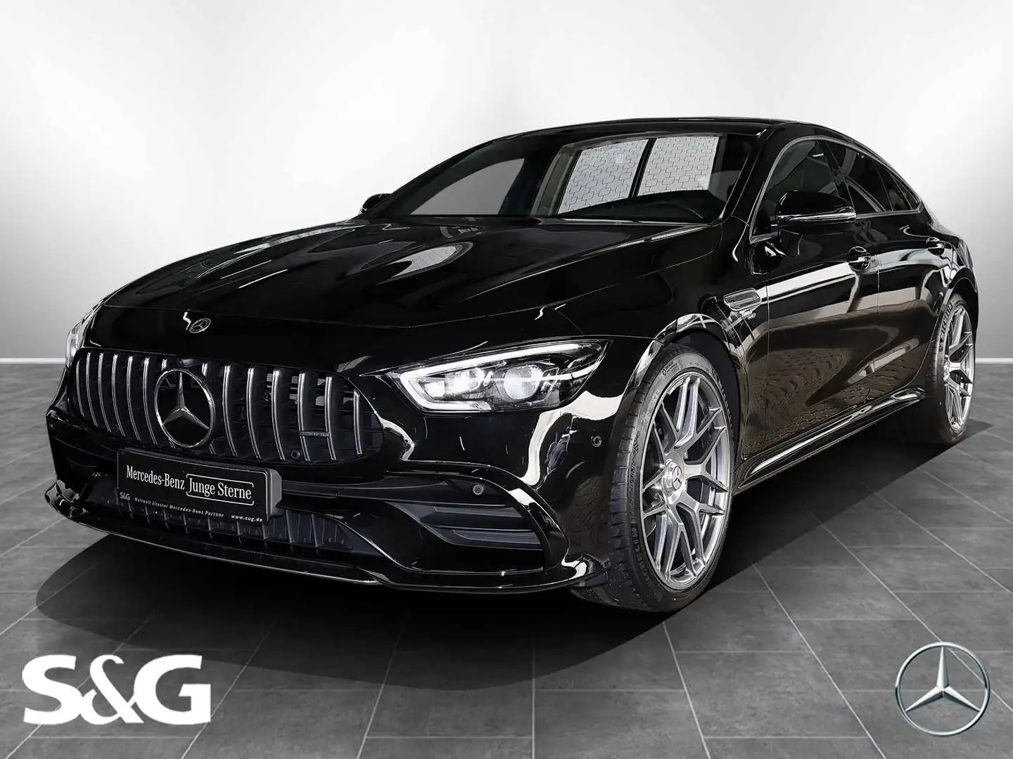 Mercedes-Benz AMG GT 4M PANORAMA+BURMESTER+360°+DISTRONIC Schwarz - 1