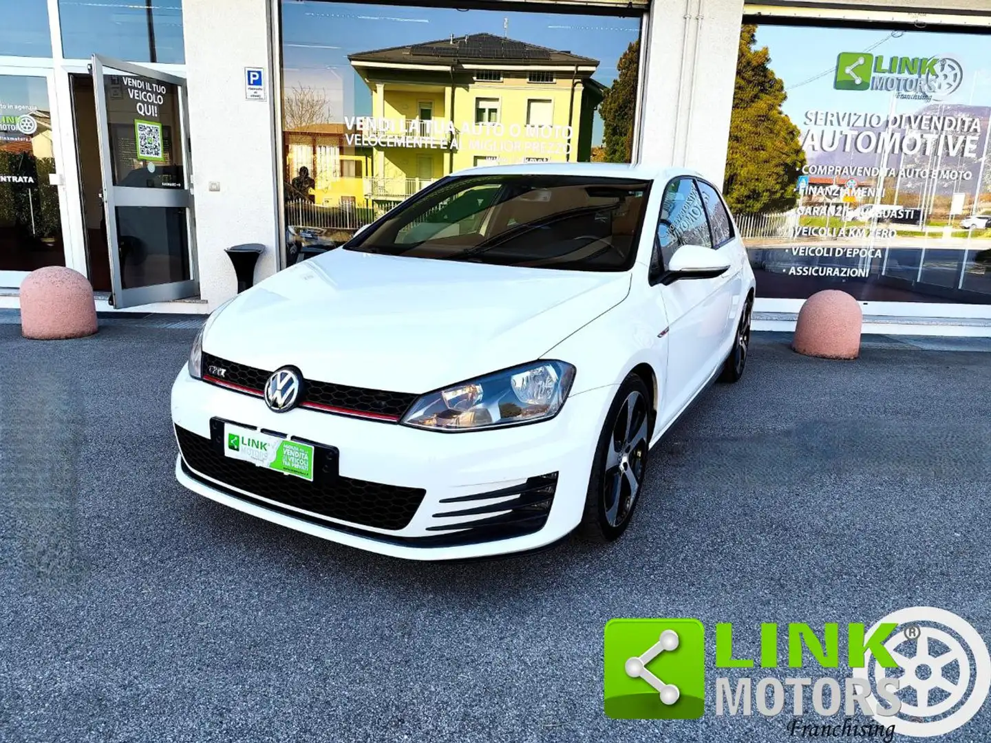 Volkswagen Golf GTI 2.0 TSI DSG 3p.BlueMot. Tech.GARAN Wit - 1