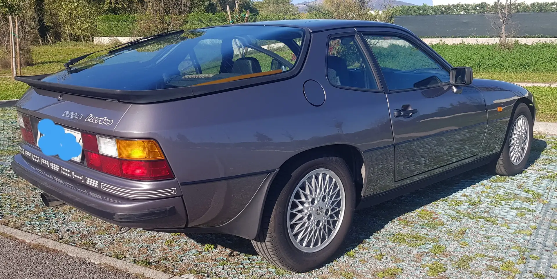 Porsche 924 924 2.0 Turbo Gris - 2