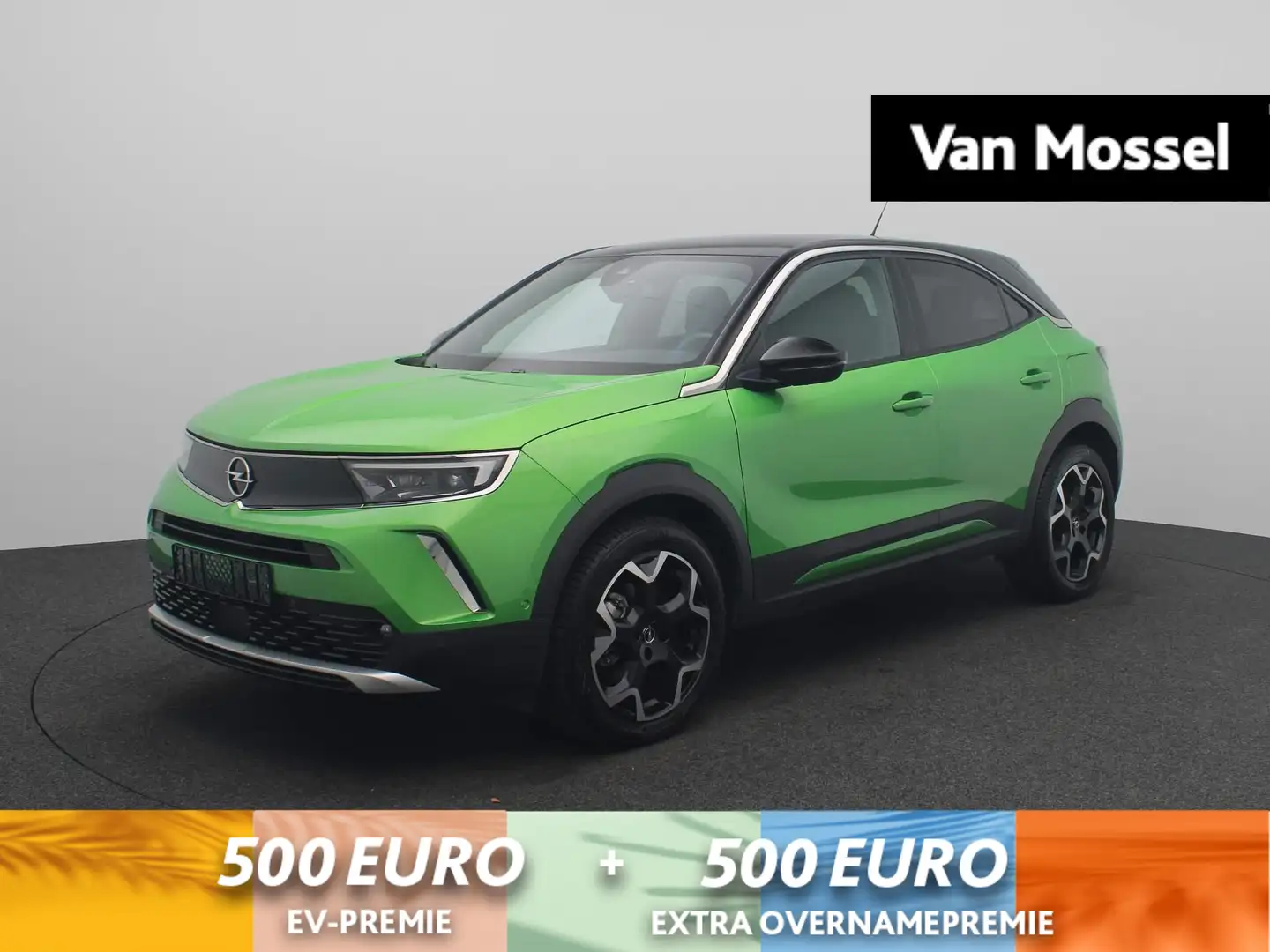 Opel Mokka-E Ultimate 50-kWh | Navi | ECC | PDC | LMV | LED | C Grün - 1