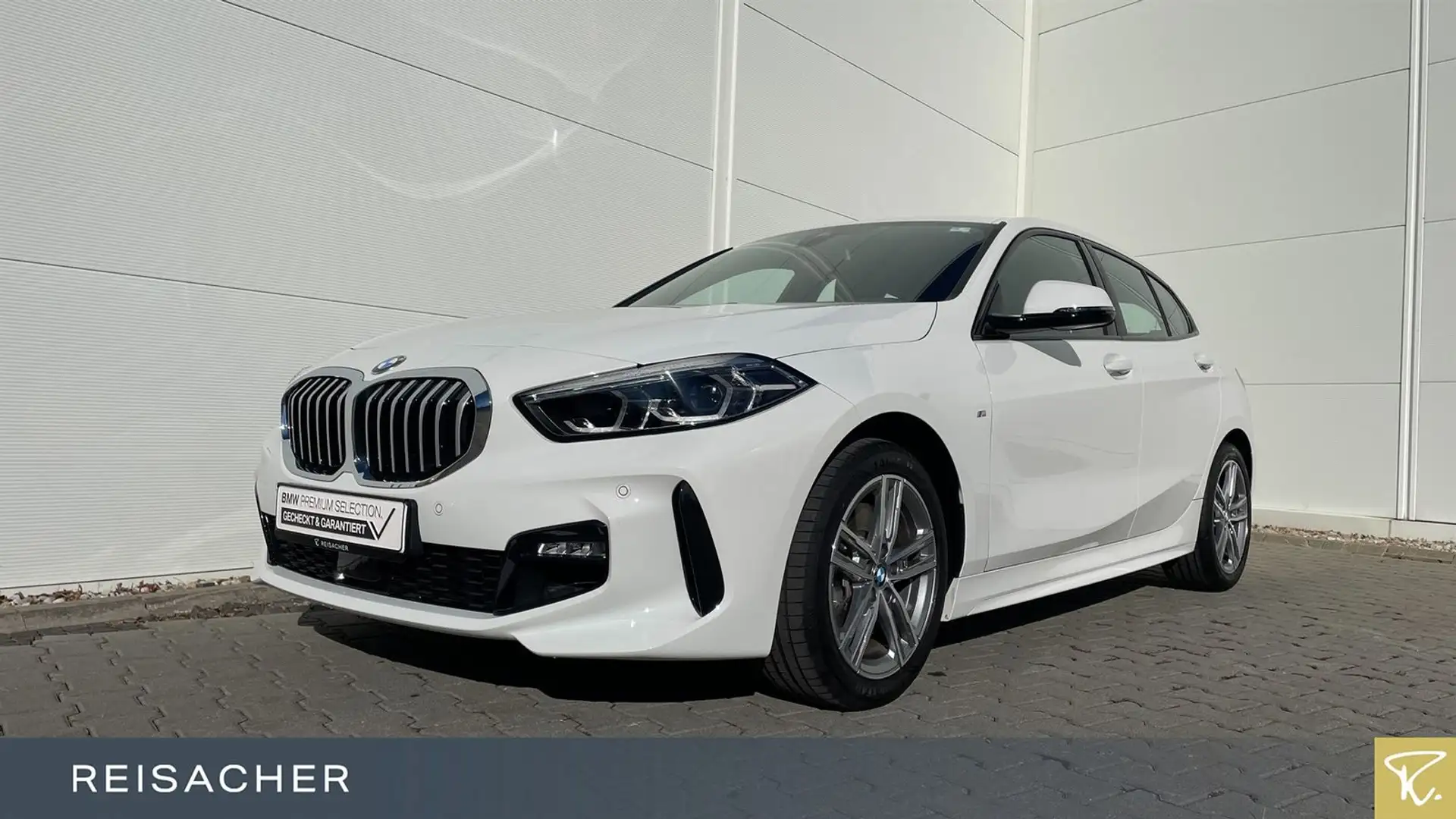 BMW 120 i Aut. M Sport,LCProf.LED,Lenkhz.SHZ,DAB, Blanco - 1