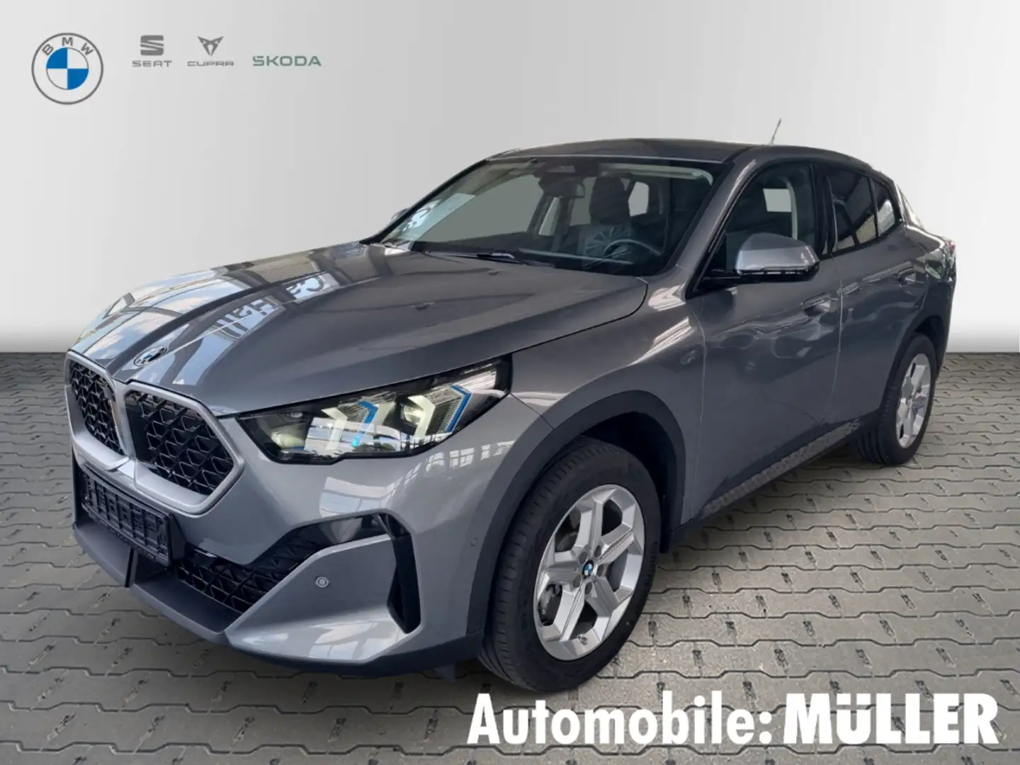 BMW X2 20i Park-Assistent Navi Digitales Cockpit LED El. Grigio - 1