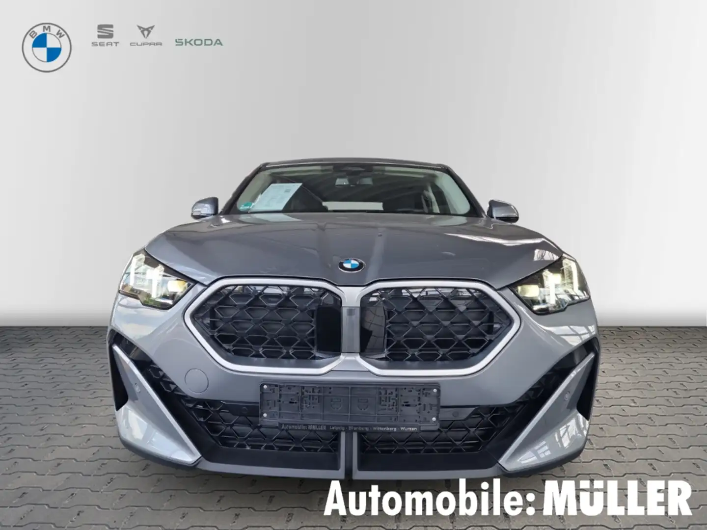 BMW X2 20i Park-Assistent Navi Digitales Cockpit LED El. Grigio - 2