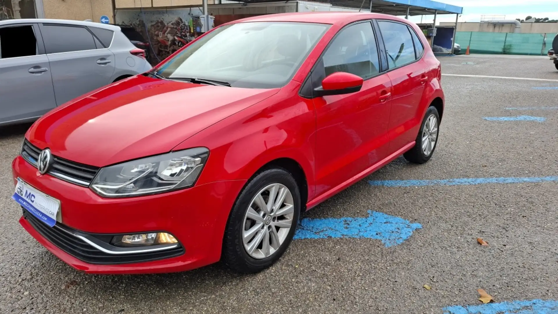 Volkswagen Polo 1.2 TSI BMT Advance DSG 66kW Rojo - 1