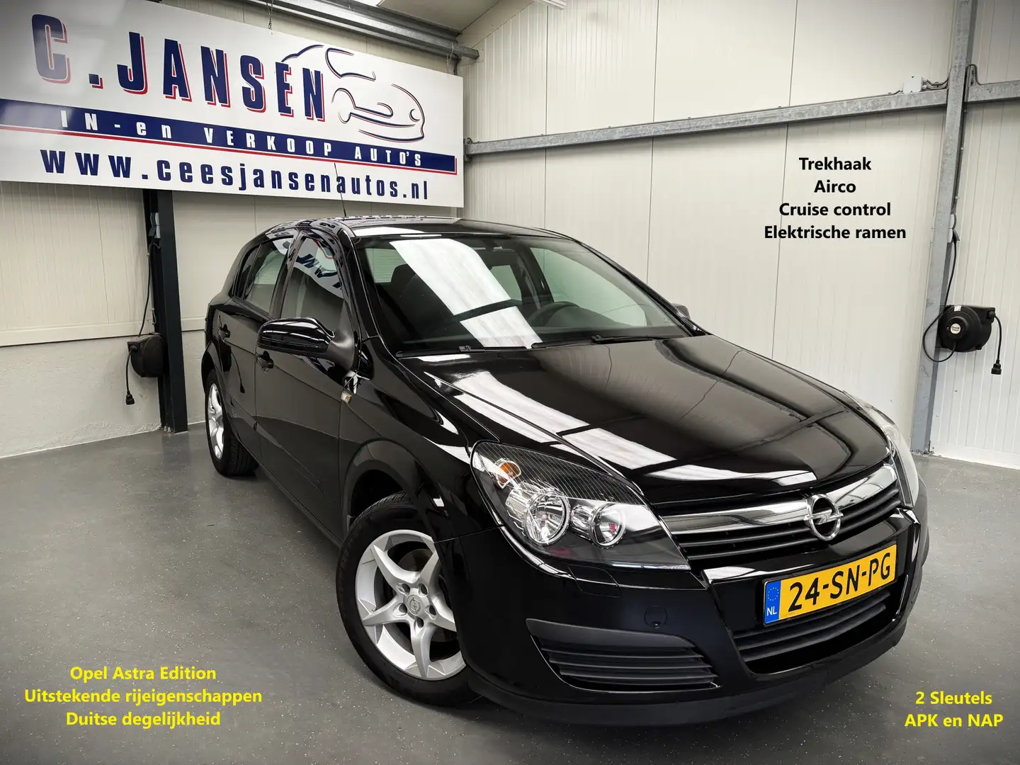 Opel Astra 1.4 Edition - Nette auto! Zwart - 1