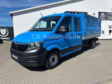 TGE 3.180 DoKa Pritsche/Plane 4X4/6 Sitze/AHK