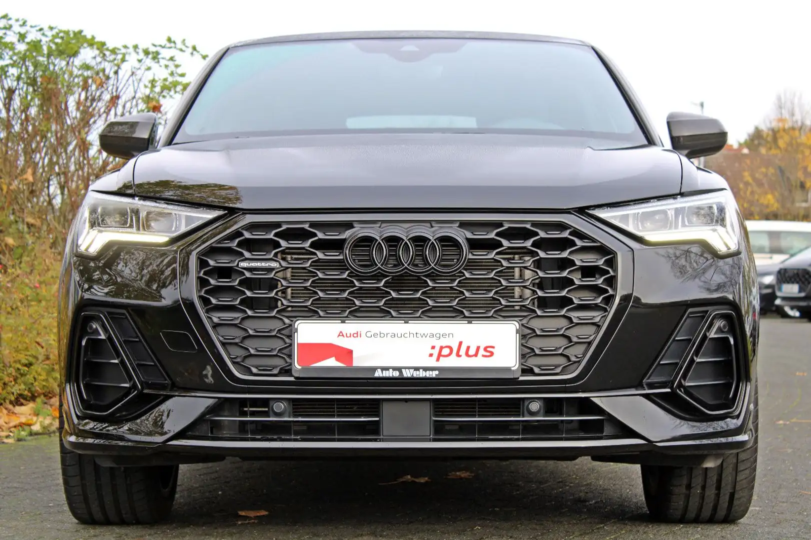 Audi Q3 Sportback 45TFSI qu S LINE BLACK PANO AHK ACC Schwarz - 2