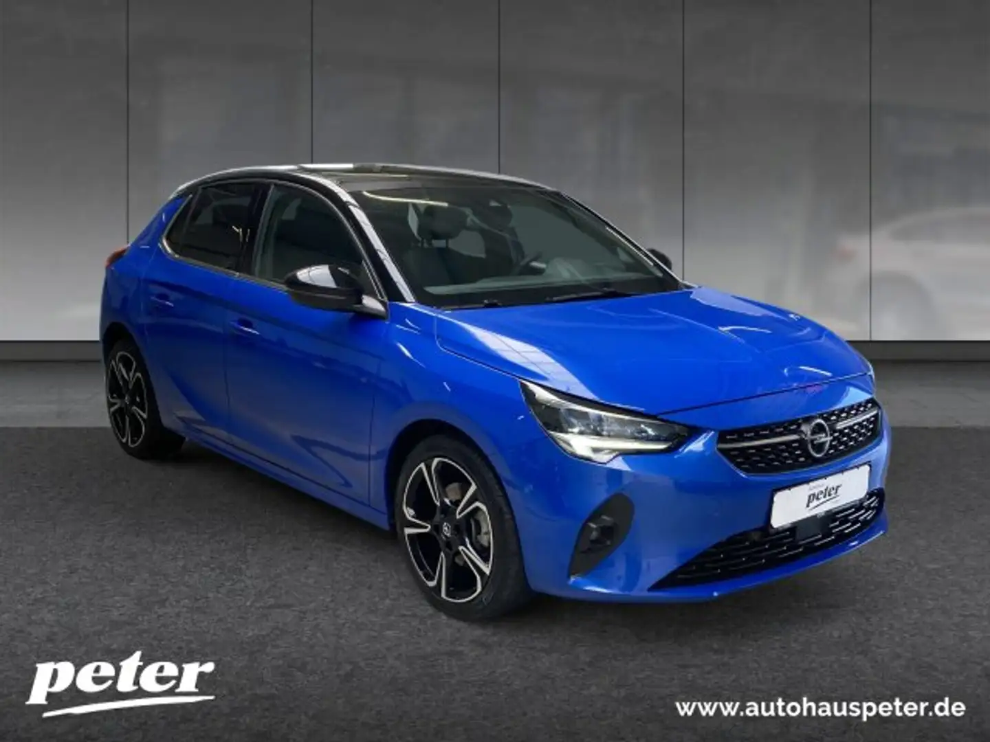 Opel Corsa Corsa F 1.2 Turbo Elegance Klimaautomatik Sitzheiz Azul - 2