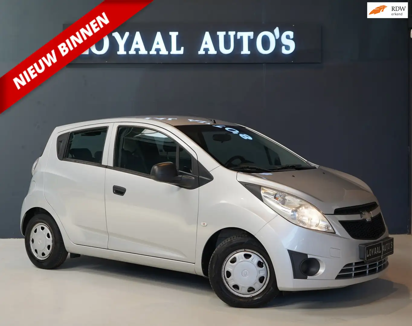 Chevrolet Spark 1.0 16V LS Bi-Fuel | AIRCO| APK| ELEK.RAMEN |NAP. Grau - 1