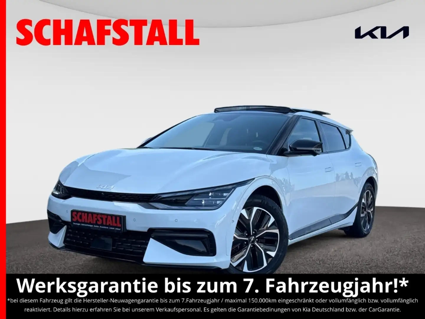Kia EV6 GT-Line 77.4 AWD GTL WP GD ASS+ SND HUD StandHZG P Weiß - 1