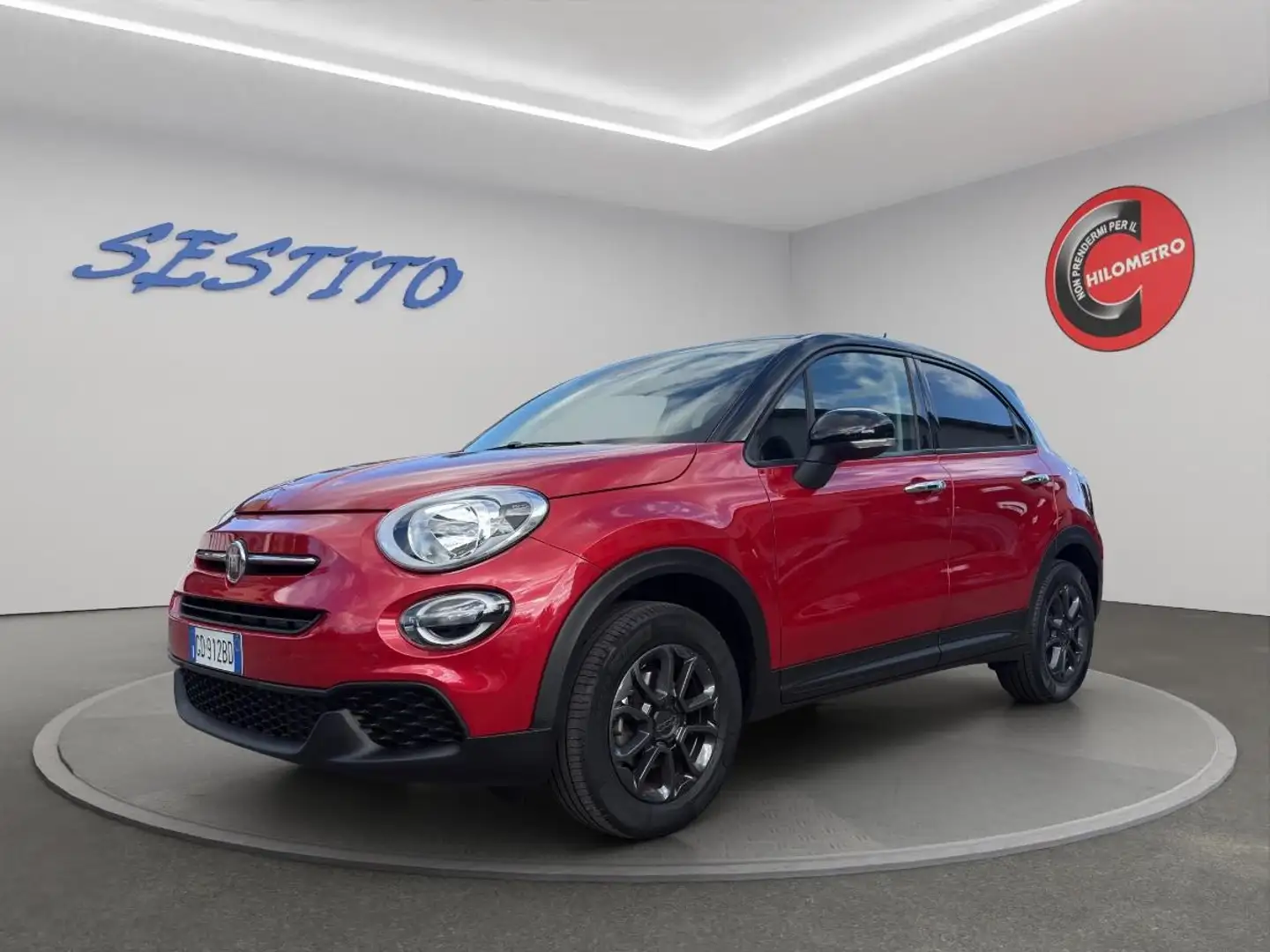 Fiat 500X X 1.6 mjt Lounge 4x2 120cv my20 Rojo - 1