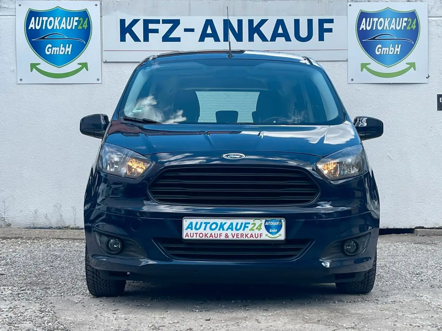 Ford Tourneo Courier Trend * 1- Hand * Blauw - 2