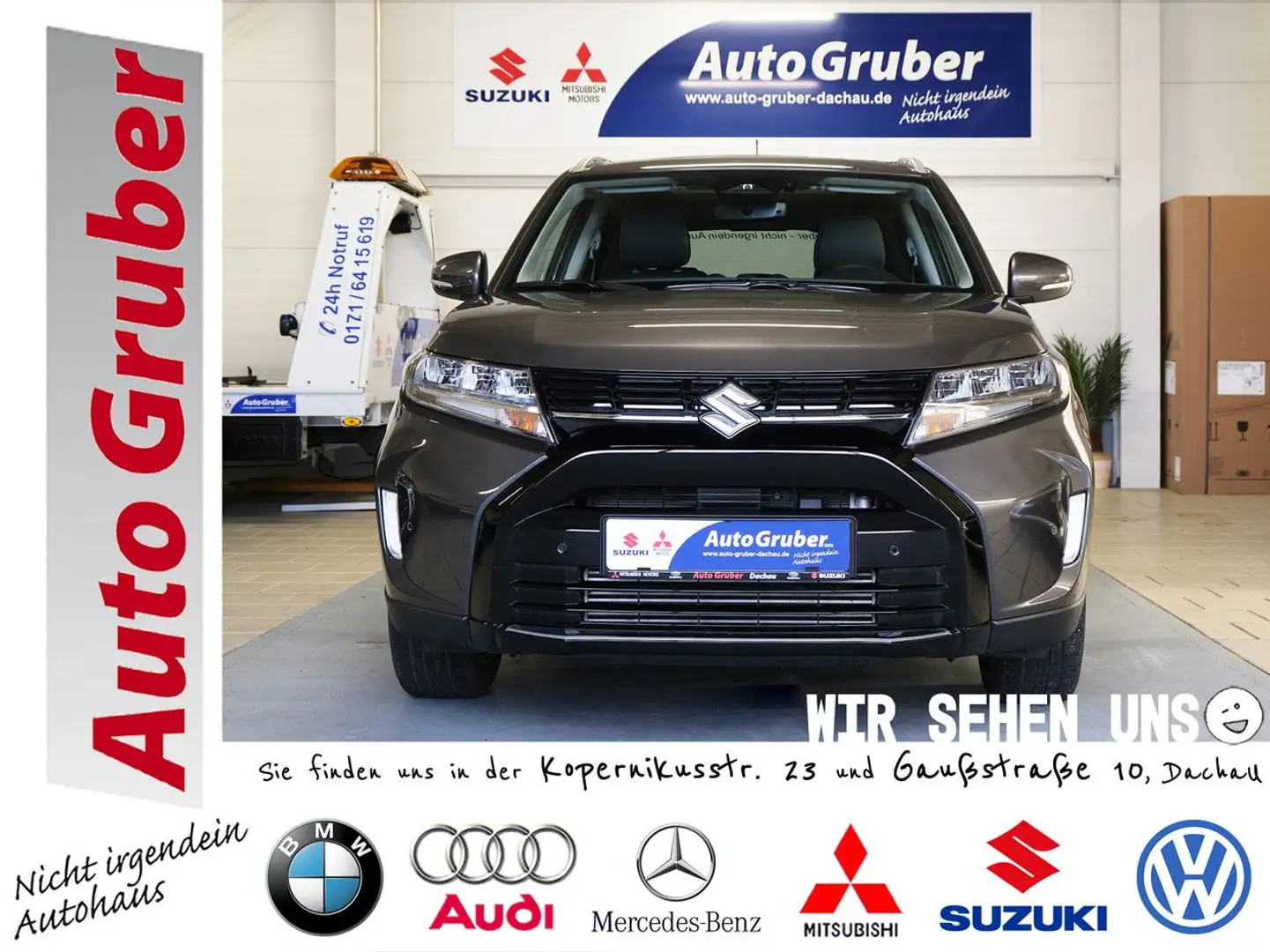 Suzuki Vitara 1.4 Mild-Hybrid Comfort+ 4x4 Pano*Kamera* Grigio - 1
