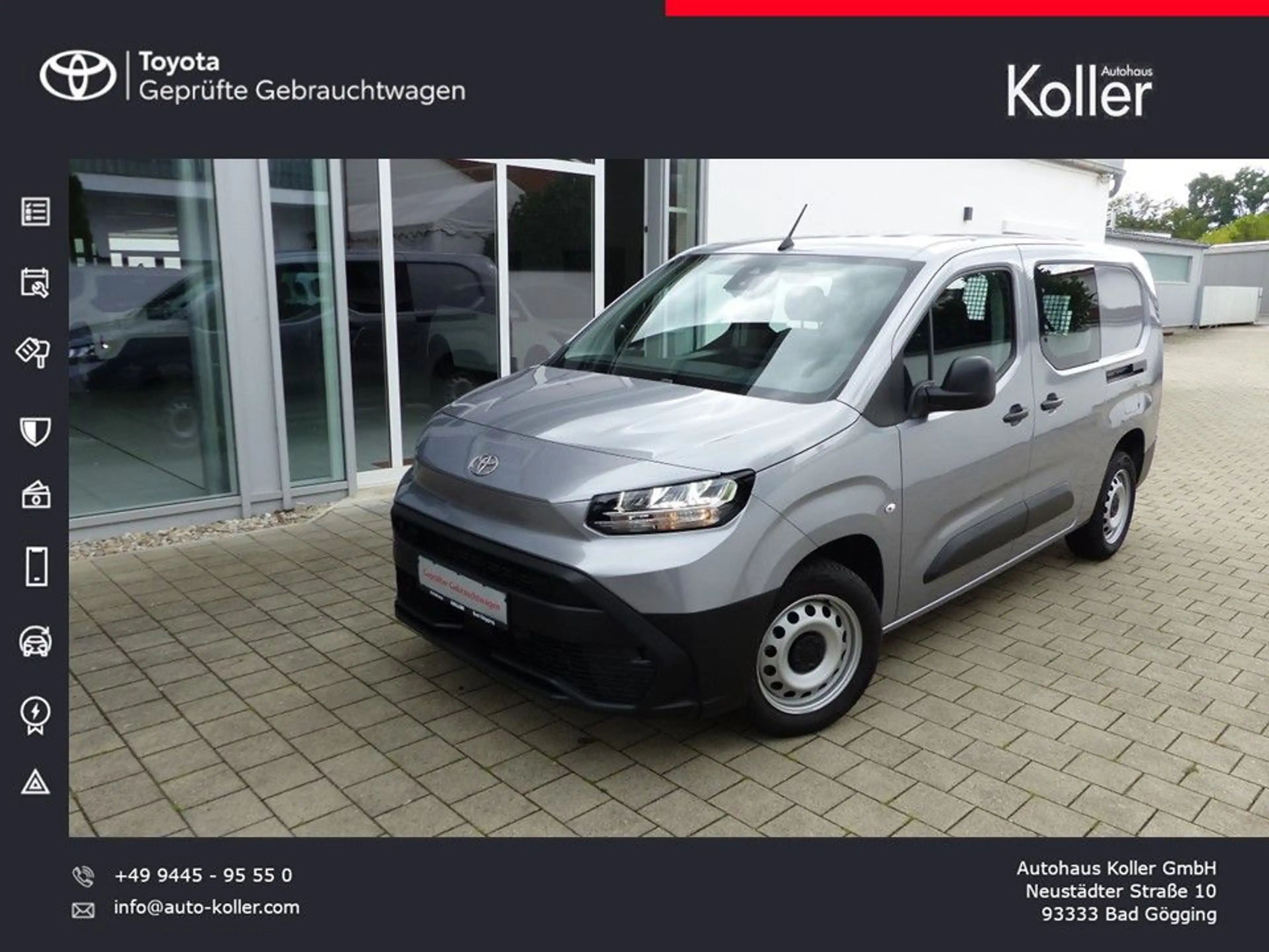 Toyota Proace City L2 Doppelkabine Meister Navi 5-Sitze