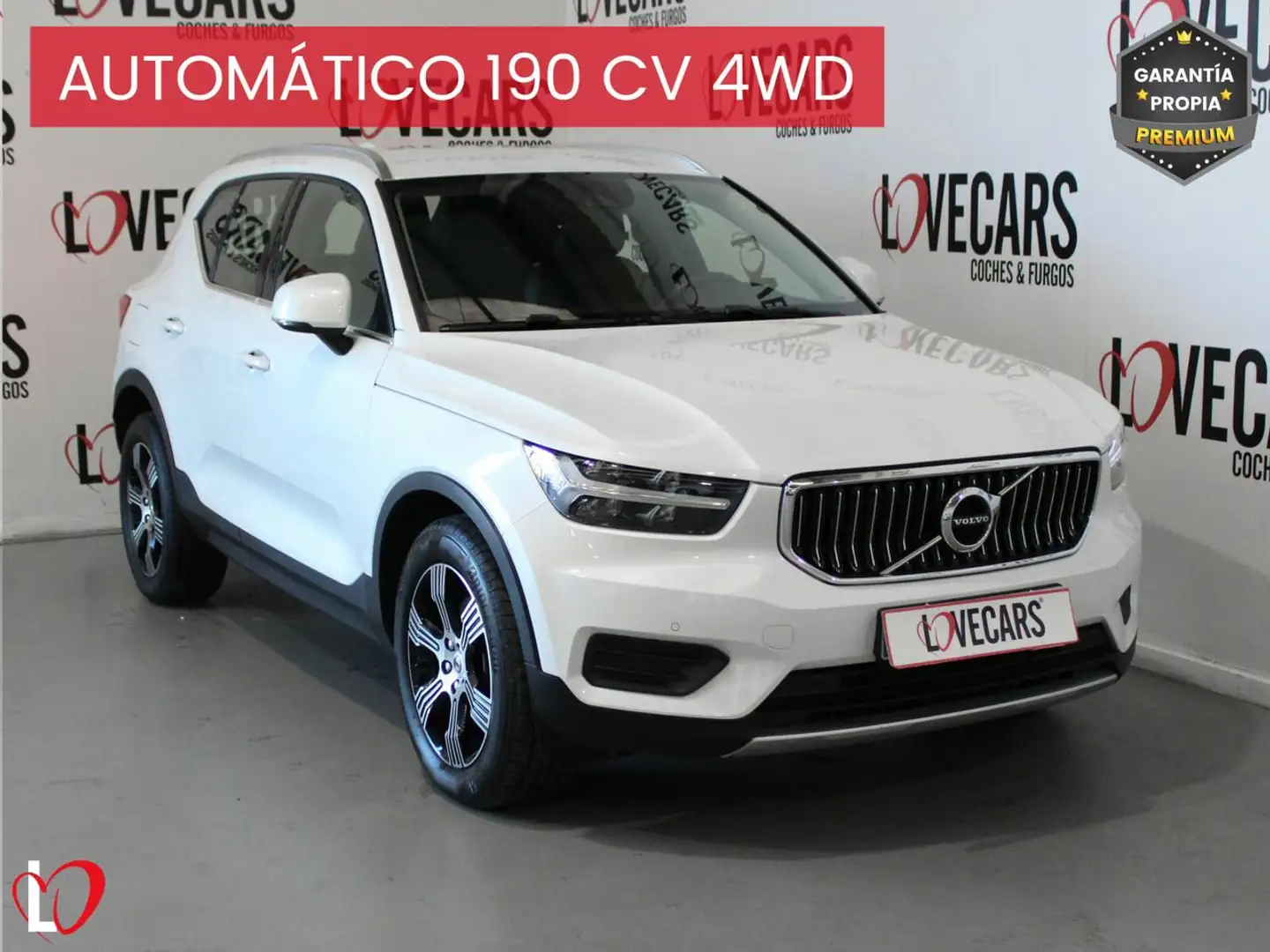 Volvo XC40 D4 Inscription AWD Aut. Blanco - 1