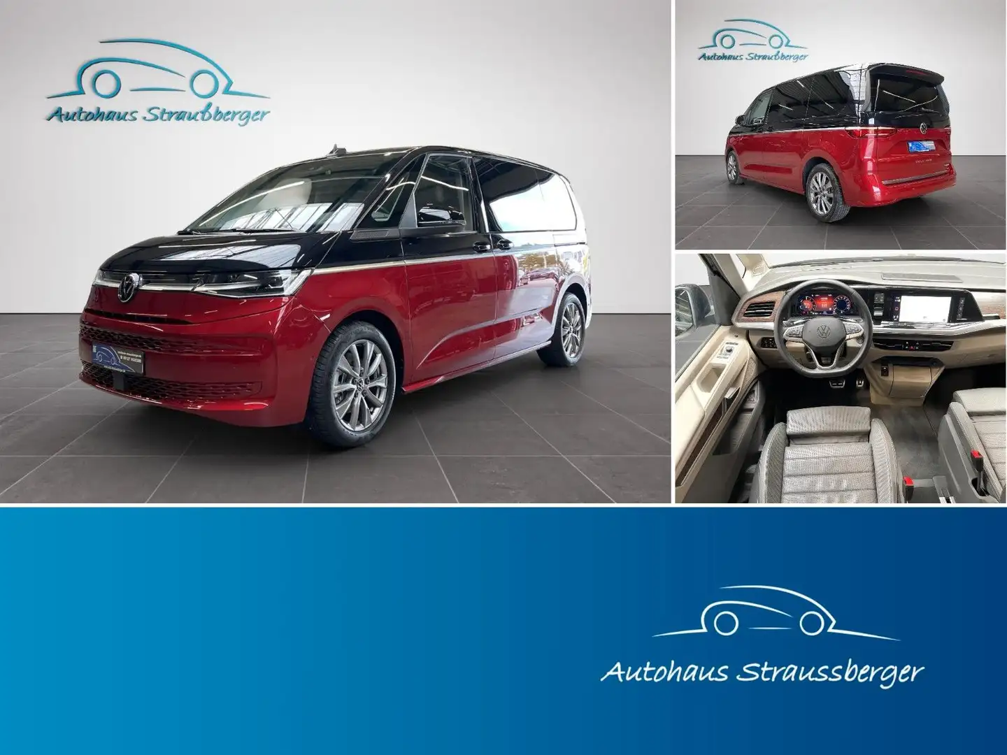Volkswagen T7 Multivan Style eHybrid KR IQ ACC AHK HuD Pano Piros - 1