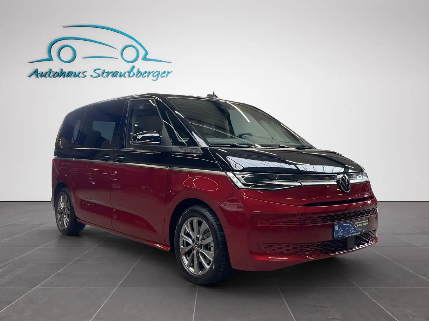 Volkswagen T7 Multivan Style eHybrid KR IQ ACC AHK HuD Pano Piros - 2