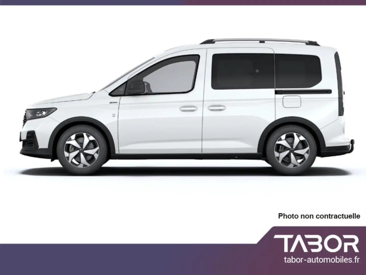 Ford Tourneo Connect TDCI 122 Aut Active GPS Blanc - 2