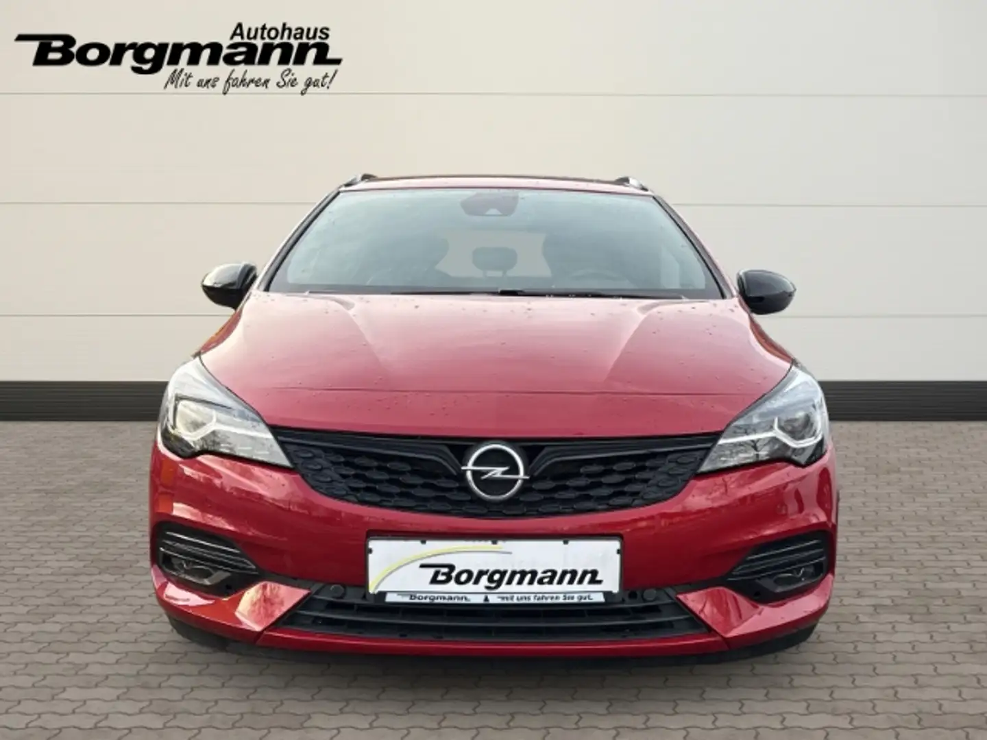 Opel Astra Sports Tourer Ultimate Sportpaket Navi Leder LED B Rood - 2