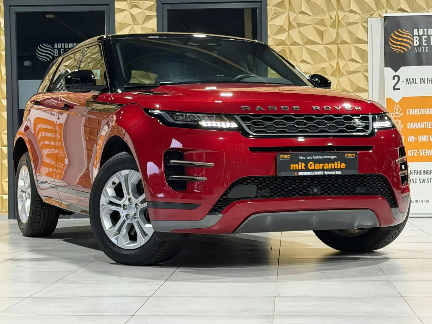 Land Rover Range Rover Evoque P160/NAVI/LEDER/LED/360'KAM Rot - 1